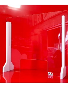 Paroi plexi 3mm hauteur 1000mm 2